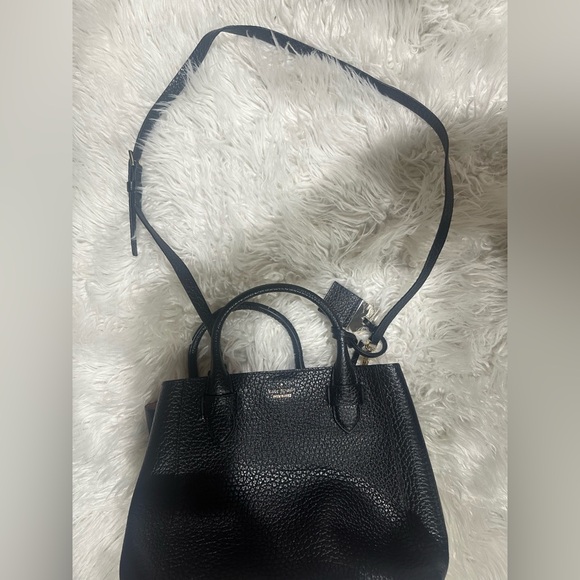 Kate Spade Black Shoulder Bag with Pink Lining -Authentic - Picture 4 of 5